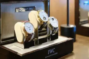 IWC Luxury Watches Display